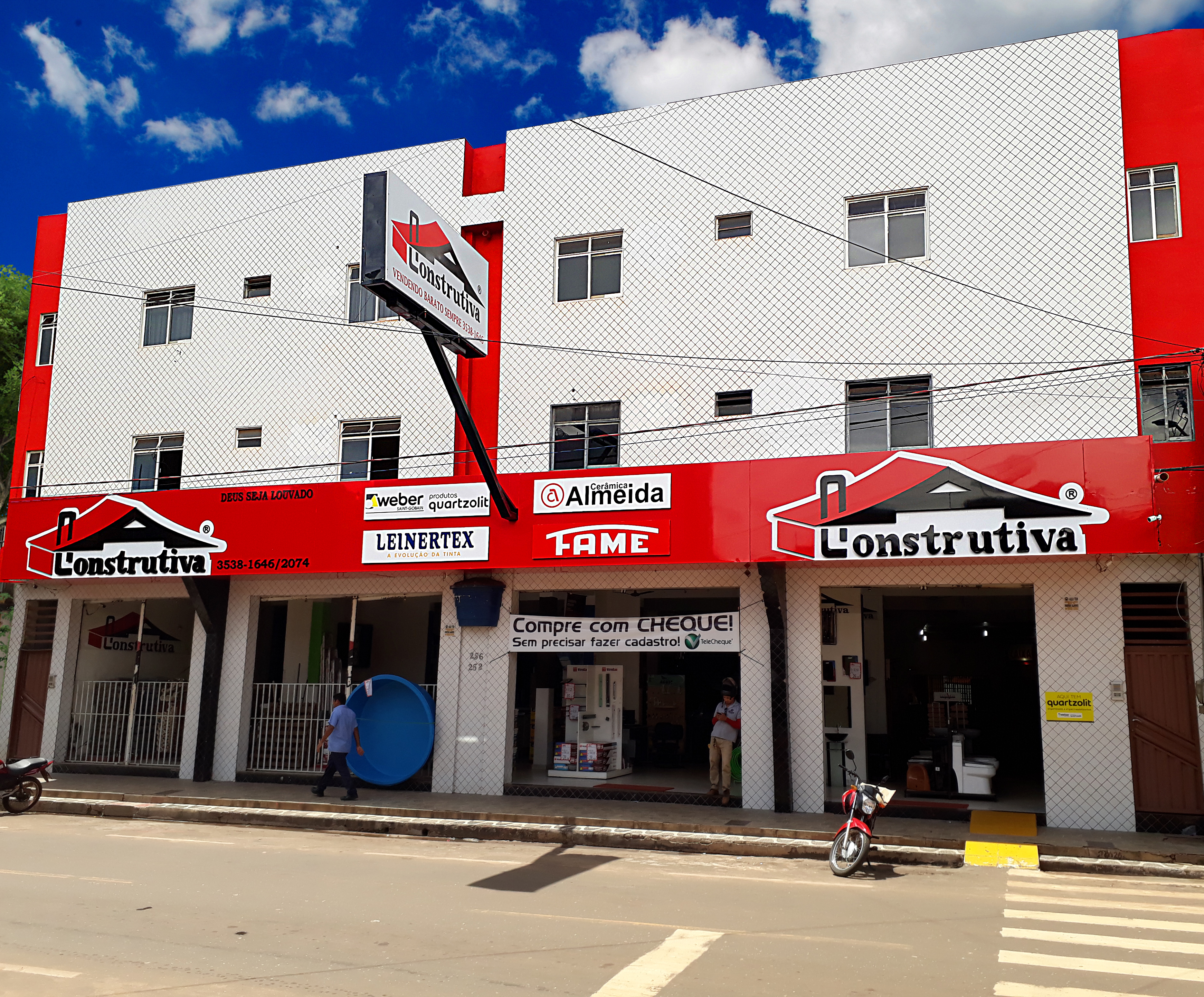 Fachada da loja